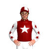 MAROON, WHITE STAR, SLEEVES, MAROON STARS, MAROON CAP, WHITE QUARTERS
