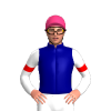 NAVY, WHITE FIVE STARS, WHITE SLEEVES , RED ARMBANDS, Pink cap