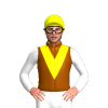 Brown, Yellow Vee, White Sleeves, Yellow Cap