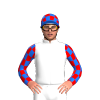 White, Blue And Red Checkered Sleeves, Blue And Red Checkered Cap