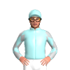 Pale Blue, Silver Diamond, Diamonds Sleeves