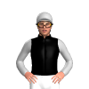Black, Silver RD Logo, Silver Ferns Sleeves And Cap