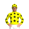 Yellow, Black Stars, Stars Sleeves And Cap