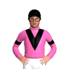 Hot Pink, Black Vee, Armbands And Cap