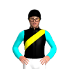 Black, Yellow Sash, Aqua Blue Sleeves, Black Cap, Black Collar, Aqua Blue Cuffs, Black Peak