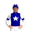 Navy Blue, White Star, Sleeves, Navy Blue Armbands And Cap, White Stars