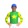 GREEN, YELLOW STAR, SLEEVES, GREEN STARS, Red cap