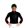 BLACK, LIME, YELLOW SIX SPOTS, BLACK SLEEVES, RED SPOTS, BLACK CAP, YELLOW SPOTS CAP