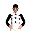 WHITE, BLACK STARS, SLEEVES,CAP