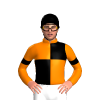 ORANGE,BLACK QUARTERS,ARMBANDS,CAP