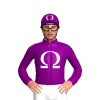 Purple, White Omega, Purple Cap, White Omega