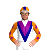 WHITE,NAVY DOUBLE VEE,PURPLE VEE,ORANGE SLEEVES,PURPLE STARS,ORANGE CAP,NAVY STRIPE,WHITE PEAK 
