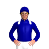 Dark Blue, White Epaulettes