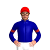 DARK BLUE, FIREBRICK SIX SPOTS, ARMBANDS, Red cap