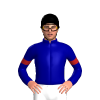 DARK BLUE, FIREBRICK SIX SPOTS, ARMBANDS, Black cap