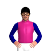 MAGENTA, NAVY FIVE STARS, SLEEVES, Black cap