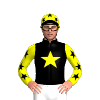 Black, Yellow Star, Stars Sleeves And Cap