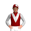 MAROON, SILVER VEE, SLEEVES, QUARTERS CAP