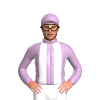 Lilac, White Stripes