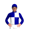 Dark Blue, White Quarters