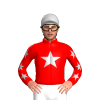 Red, Silver Star, Stars On Sleeves, Star On Cap