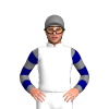 WHITE,GRAY SLEEVES,NAVY HOOPS,GRAY CAP