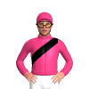 Pink, Black Sash