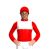 Red And White Halves, Red Cap