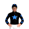 Black, Blue Star, Stars Sleeves And Cap