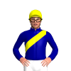 Dark Blue, Yellow Sash, Dark Blue Sleeves And Clover Leaf Inside Yellow Armband, Yellow Cap