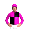 SHOCKING PINK, BLACK QUARTERS