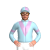 Light Blue, Lilac V And Armbands, Quartered Cap