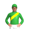 Green, Yellow Sash