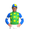 Green, Yellow Stars, Blue Sleeves, White Armbands, Blue And Yellow Quartered Cap
