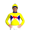 Navy, Red Rampant Lion, White Crossed Sashes, Yellow Diabolo, Sleeves And Cap, Navy Peak And Pom Pom