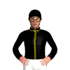 Black, Yellow Seams