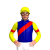Dark Blue, Red Sash, Yellow Sleeves, Red Armbands, Yellow Cap