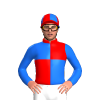Red And Blue Quarters, Blue Sleeves, Red And Blue Quartered Cap