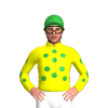 Yellow, Green Spots, Spots Sleeves, Shamrocks Cap
