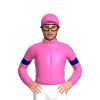 Hot Pink, Navy Blue Armbands